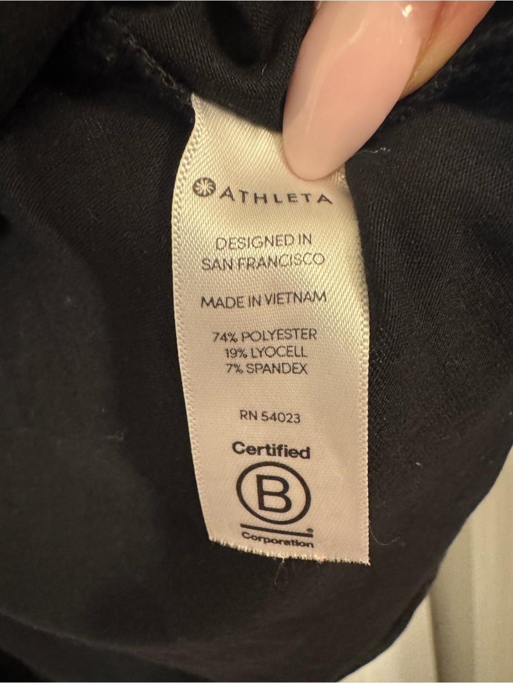 Athleta Black High-Low Tank Top - Picture 5 of 10